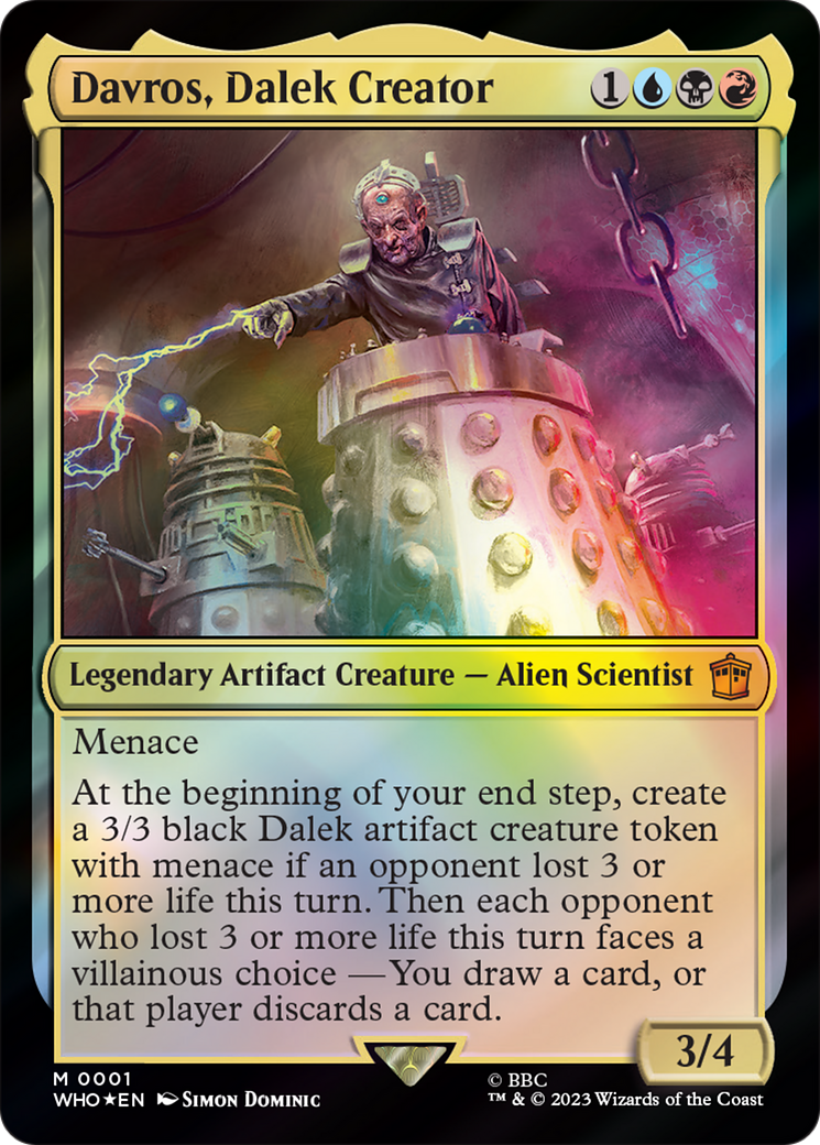 Davros, Dalek Creator [Doctor Who] | Sanctuary Gaming
