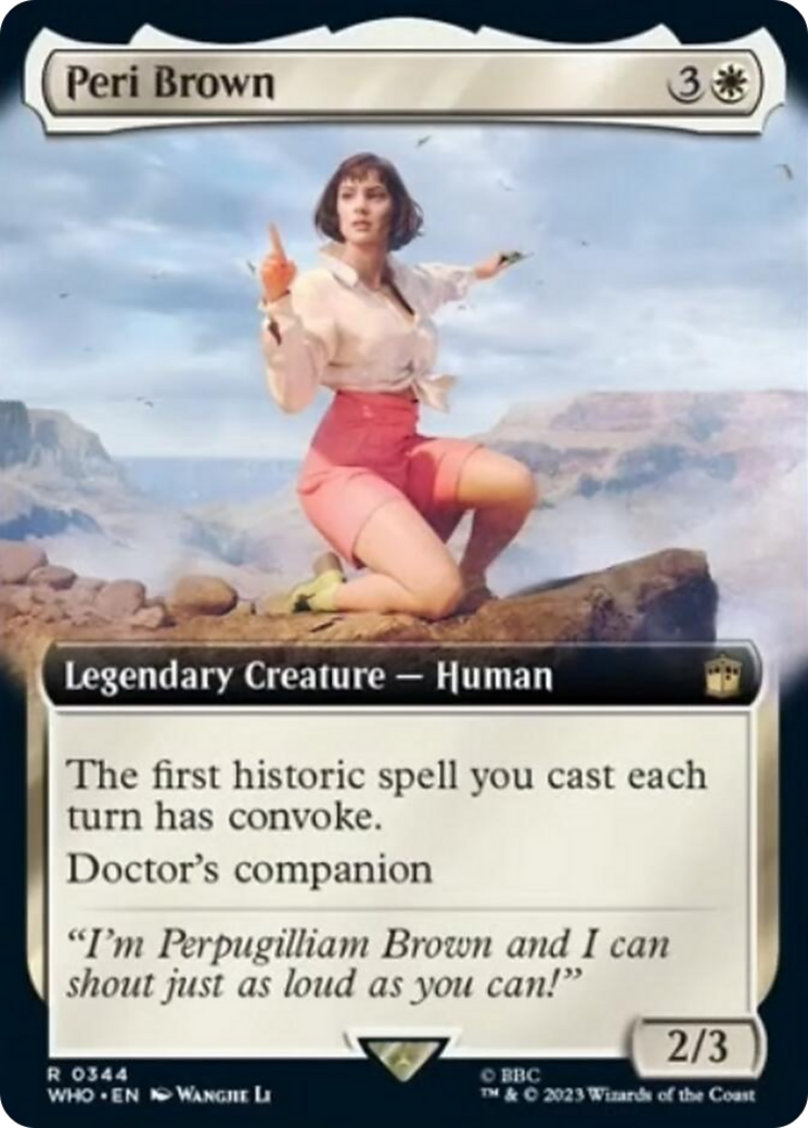 Peri Brown (Extended Art) [Doctor Who] | Sanctuary Gaming