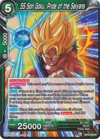 SS Son Goku, Pride of the Saiyans (BT10-065) [Rise of the Unison Warrior 2nd Edition] | Sanctuary Gaming