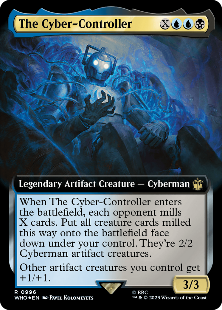 The Cyber-Controller (Extended Art) (Surge Foil) [Doctor Who] | Sanctuary Gaming
