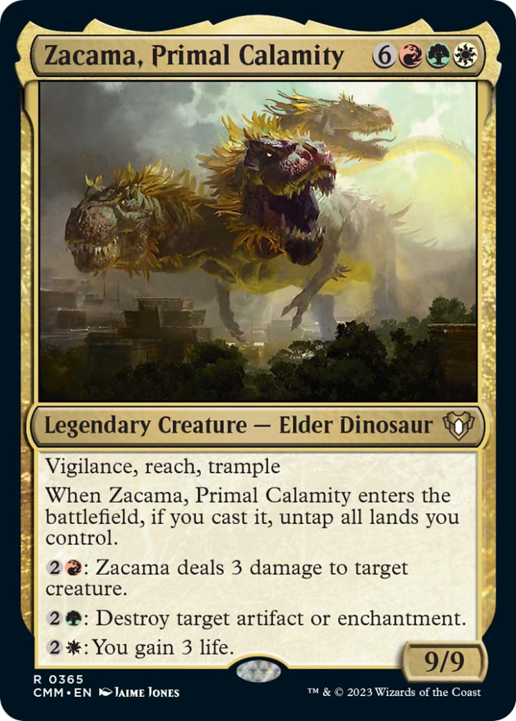 Zacama, Primal Calamity [Commander Masters] | Sanctuary Gaming