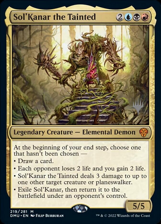 Sol'Kanar the Tainted (Promo Pack) [Dominaria United Promos] | Sanctuary Gaming