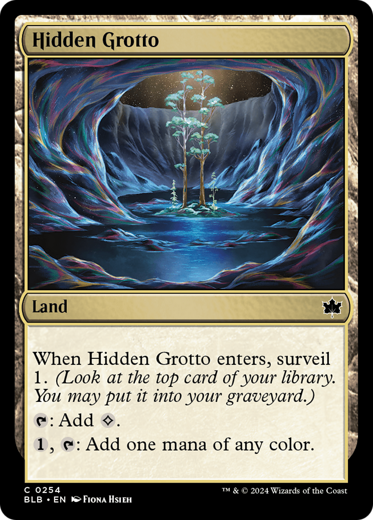 Hidden Grotto [Bloomburrow] | Sanctuary Gaming