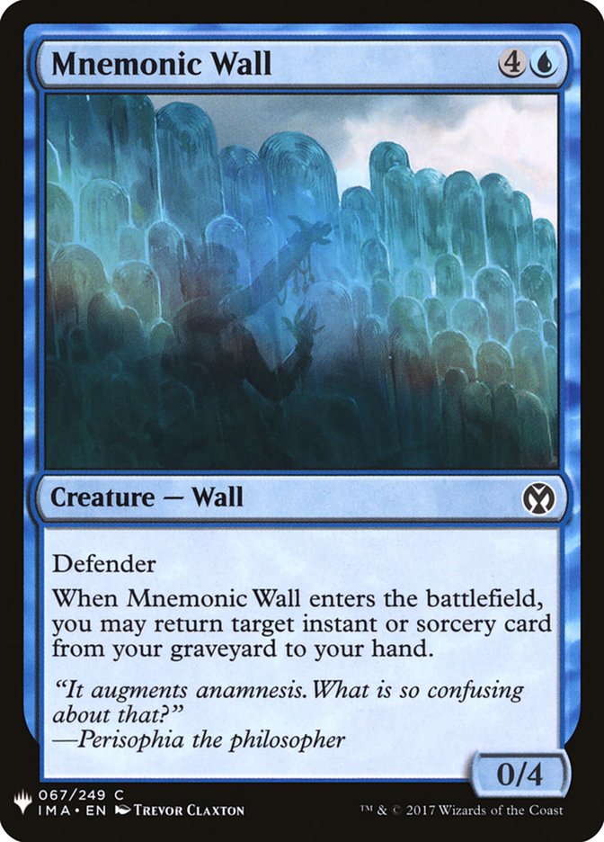 Mnemonic Wall [Mystery Booster] | Sanctuary Gaming