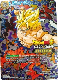 Uneasy Alliance Son Goku (DB1-096) [Judge Promotion Cards] | Sanctuary Gaming