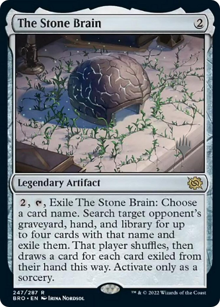 The Stone Brain (Promo Pack) [The Brothers' War Promos] | Sanctuary Gaming