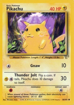 Pikachu (58/102) (E3 Stamped Promo) [Miscellaneous Cards] | Sanctuary Gaming