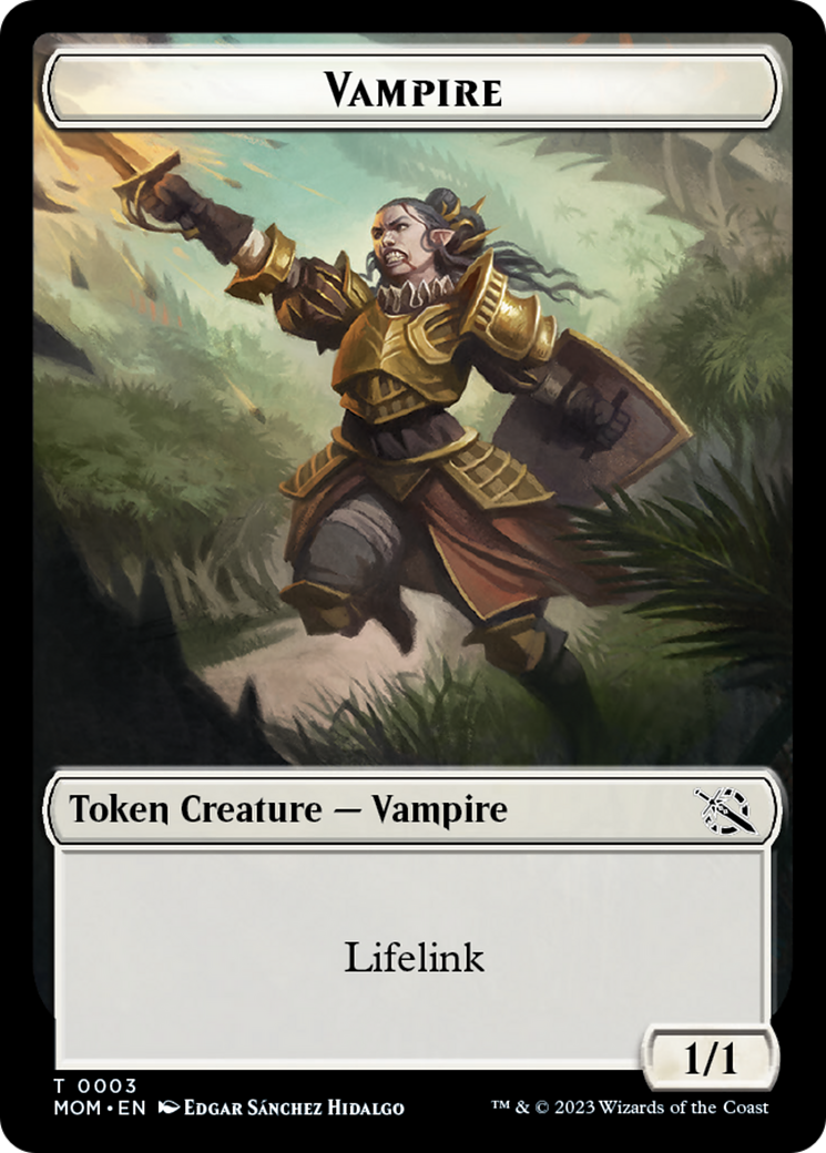 Vampire Token [March of the Machine Tokens] | Sanctuary Gaming