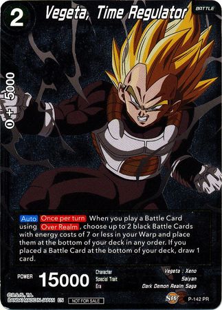 Vegeta, Time Regulator (Championship Final 2019) (P-142) [Tournament Promotion Cards] | Sanctuary Gaming