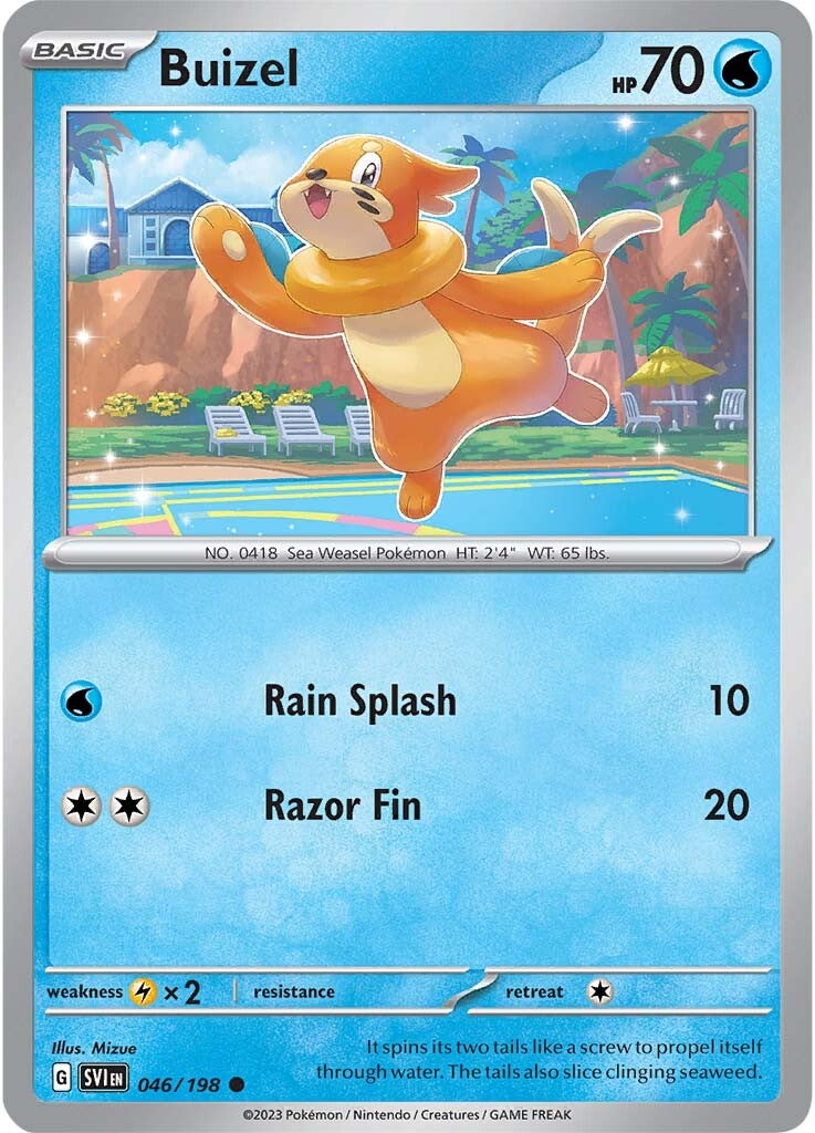 Buizel (046/198) [Scarlet & Violet: Base Set] | Sanctuary Gaming