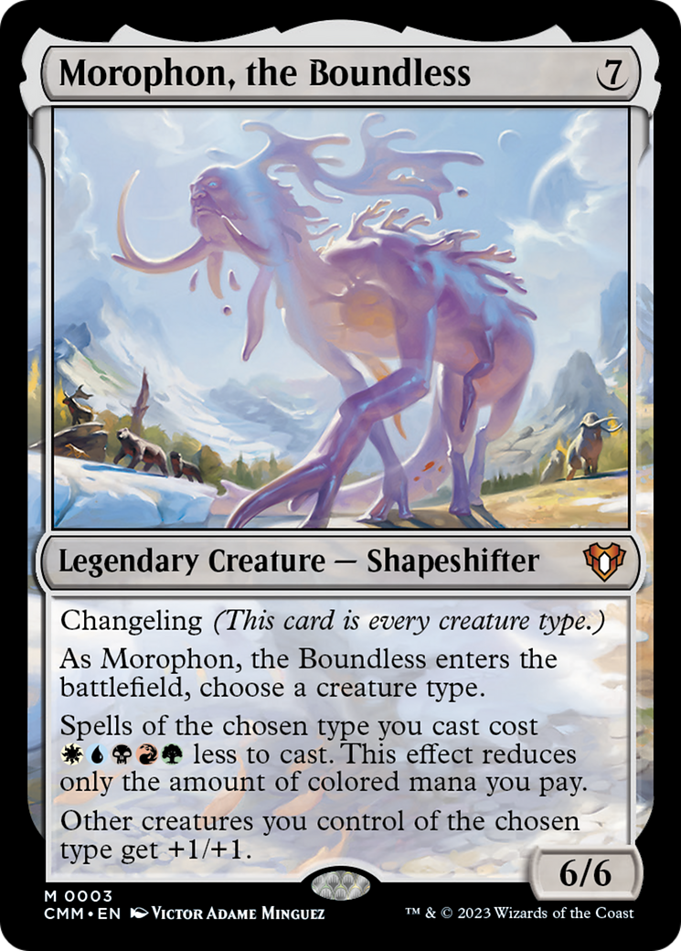 Morophon, the Boundless [Commander Masters] | Sanctuary Gaming