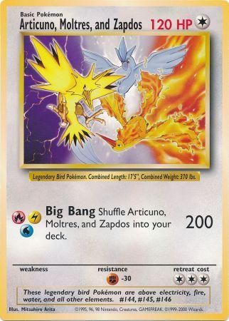 Articuno, Moltres, and Zapdos (Jumbo Card) [Miscellaneous Cards] | Sanctuary Gaming