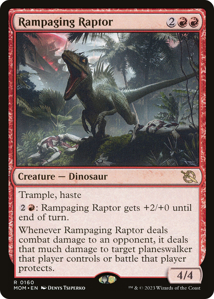 Rampaging Raptor [March of the Machine] | Sanctuary Gaming