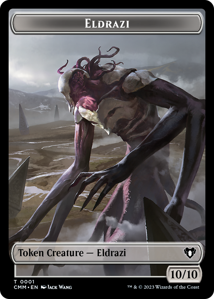 Eldrazi // Myr Double-Sided Token [Commander Masters Tokens] | Sanctuary Gaming