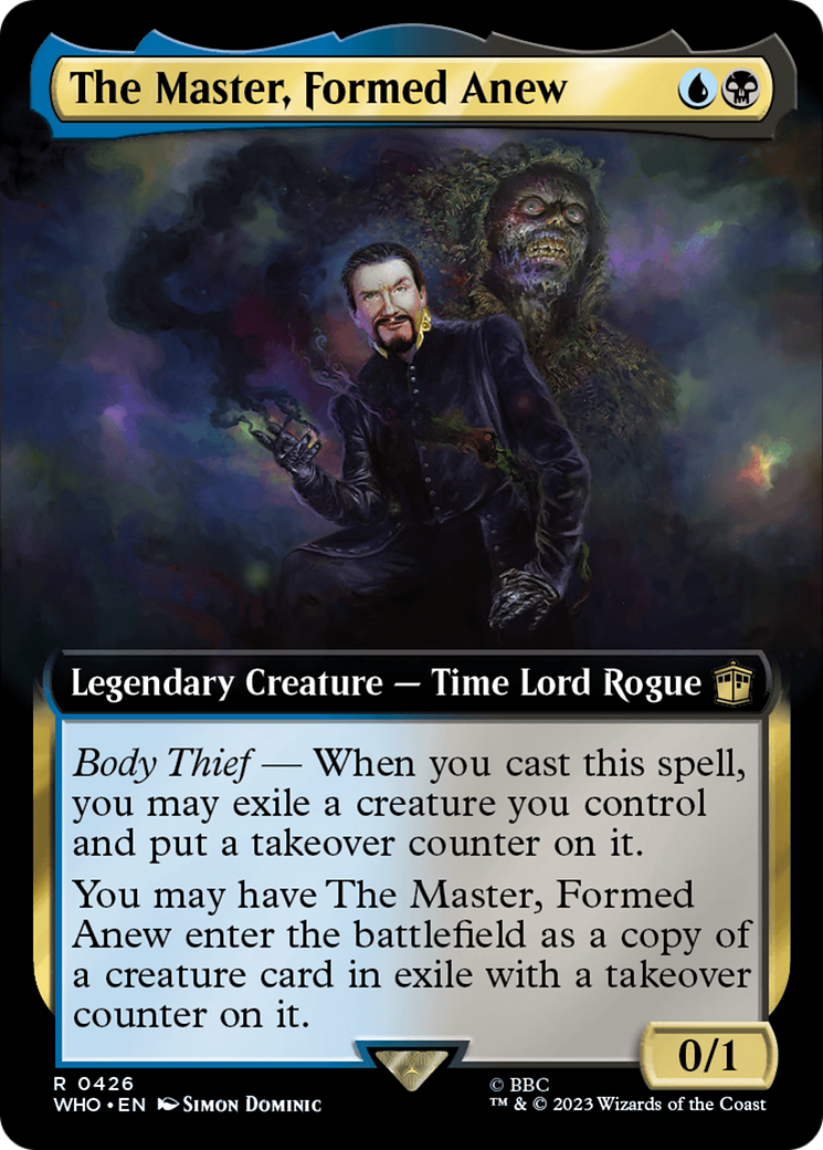 The Master, Formed Anew (Extended Art) [Doctor Who] | Sanctuary Gaming