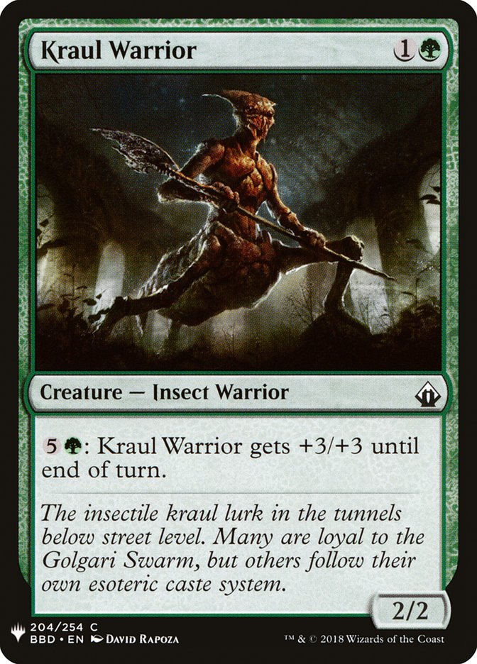 Kraul Warrior [Mystery Booster] | Sanctuary Gaming
