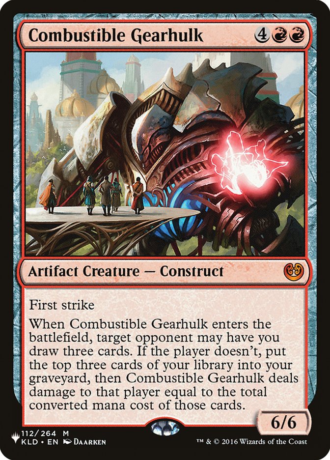 Combustible Gearhulk [The List] | Sanctuary Gaming