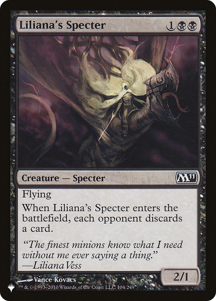 Liliana's Specter [The List Reprints] | Sanctuary Gaming