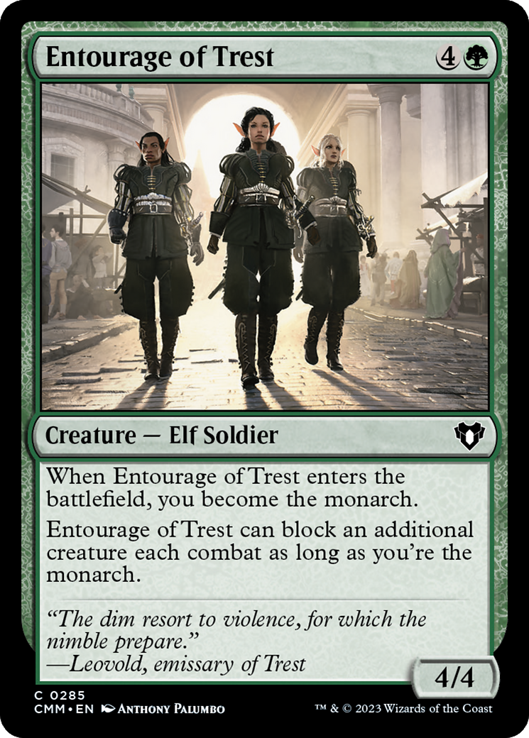 Entourage of Trest [Commander Masters] | Sanctuary Gaming