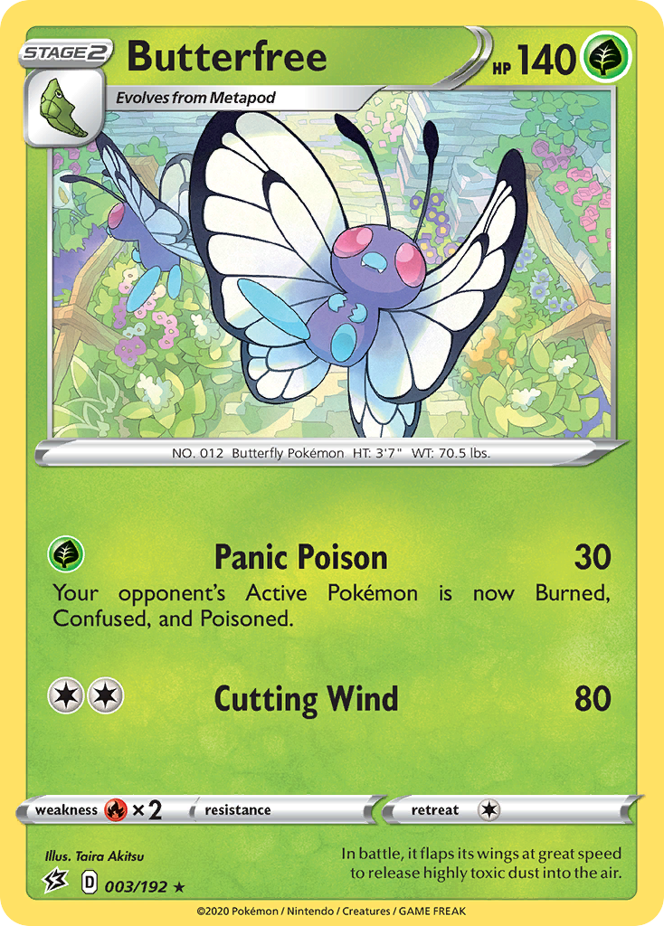 Butterfree (003/192) [Sword & Shield: Rebel Clash] | Sanctuary Gaming