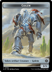 Golem // Plot Double-Sided Token [Outlaws of Thunder Junction: The Big Score Tokens] | Sanctuary Gaming