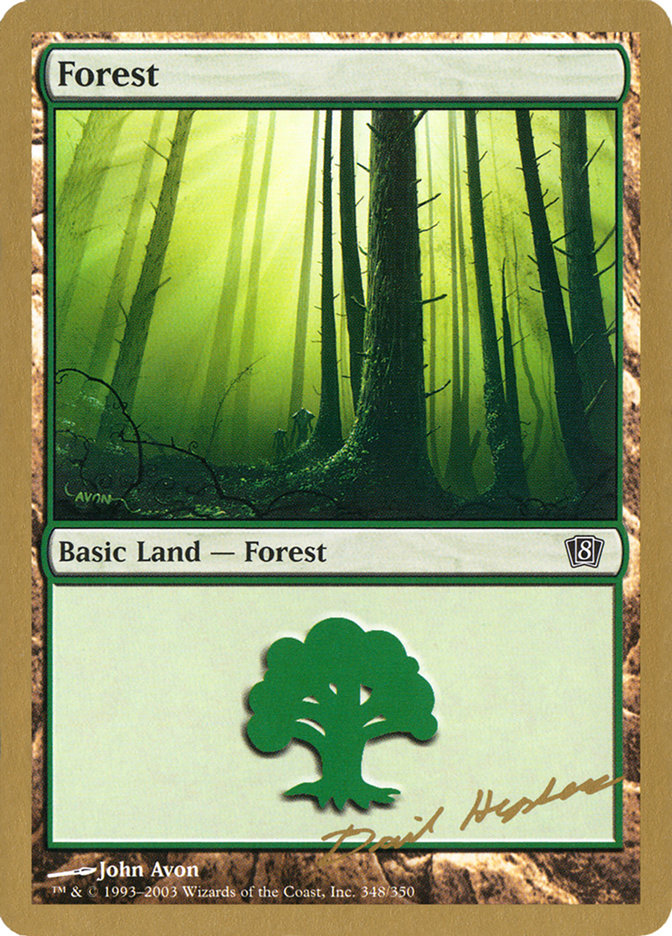 Forest (dh348) (Dave Humpherys) [World Championship Decks 2003] | Sanctuary Gaming