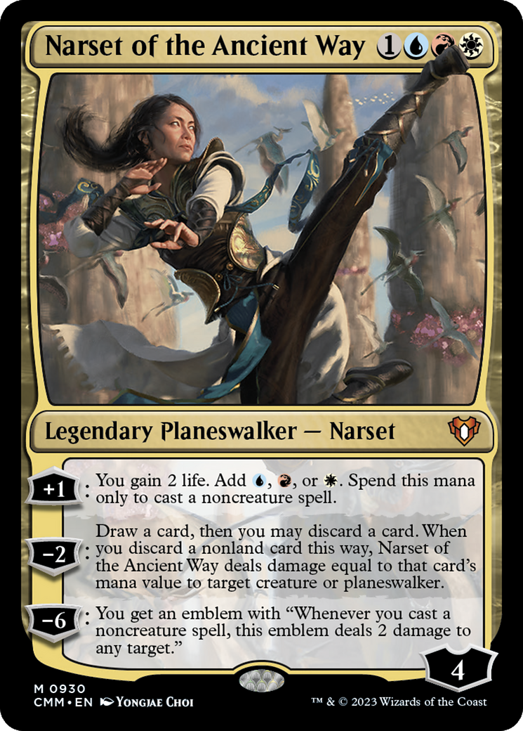 Narset of the Ancient Way [Commander Masters] | Sanctuary Gaming