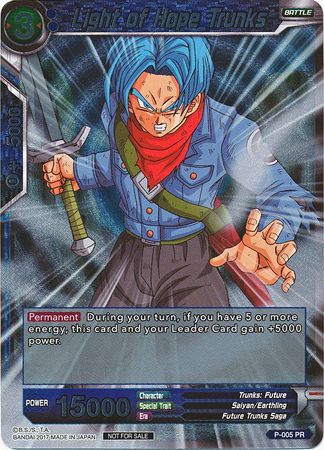 Light of Hope Trunks (P-005) [Promotion Cards] | Sanctuary Gaming