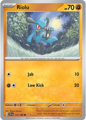 Riolu (112/198) [Scarlet & Violet: Base Set] | Sanctuary Gaming