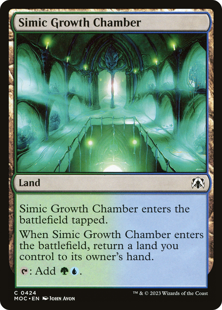 Simic Growth Chamber [March of the Machine Commander] | Sanctuary Gaming