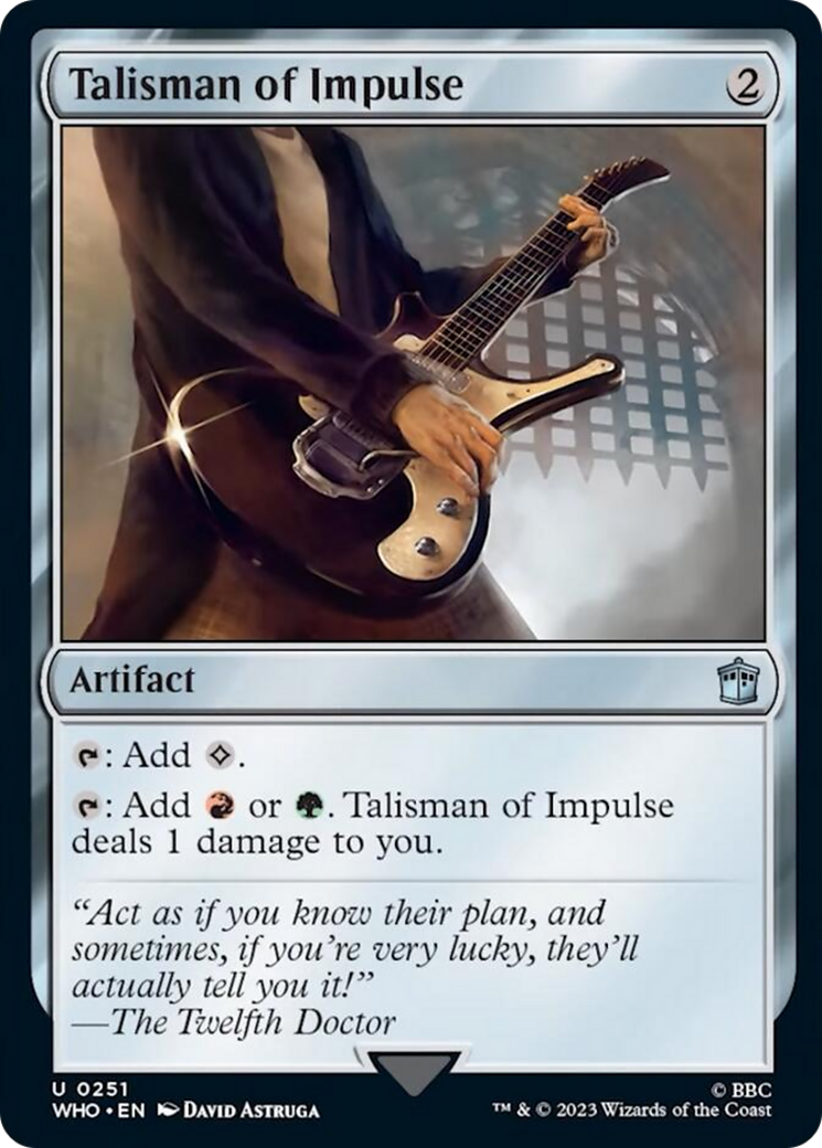 Talisman of Impulse [Doctor Who] | Sanctuary Gaming