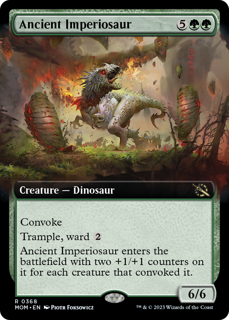 Ancient Imperiosaur (Extended Art) [March of the Machine] | Sanctuary Gaming