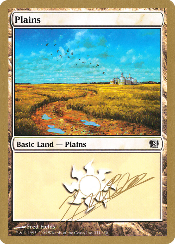 Plains (jn334) (Julien Nuijten) [World Championship Decks 2004] | Sanctuary Gaming