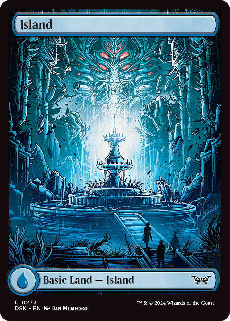 Island (273) - Full Art [Duskmourn: House of Horror] | Sanctuary Gaming