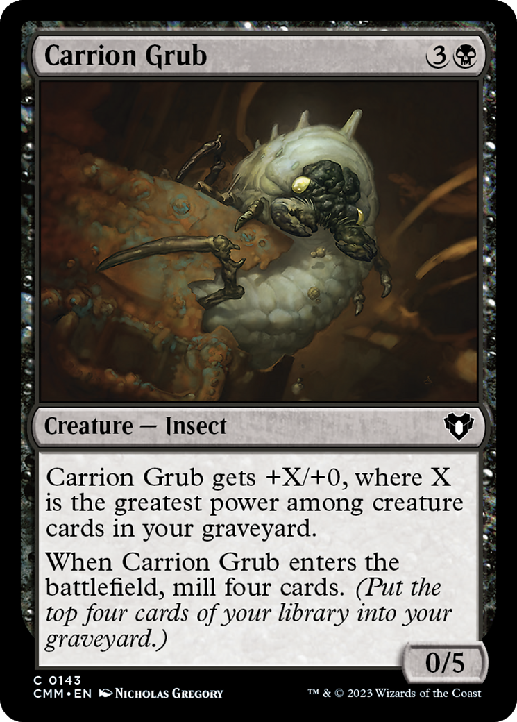 Carrion Grub [Commander Masters] | Sanctuary Gaming