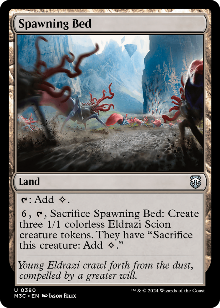 Spawning Bed (Ripple Foil) [Modern Horizons 3 Commander] | Sanctuary Gaming