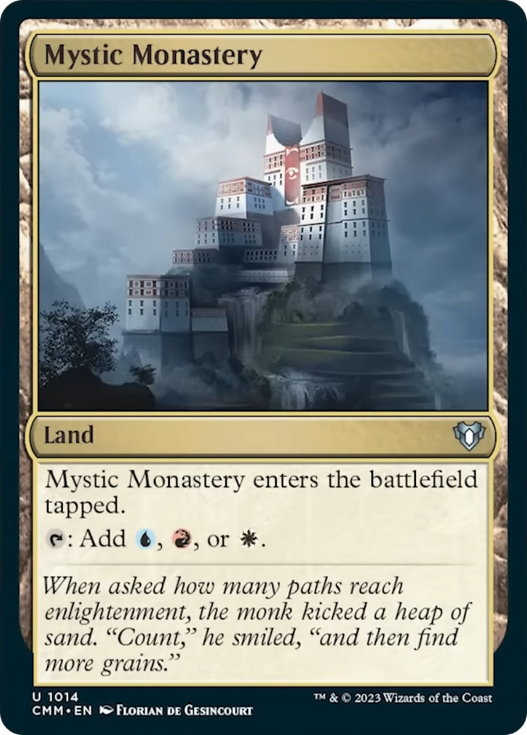 Mystic Monastery [Commander Masters] | Sanctuary Gaming
