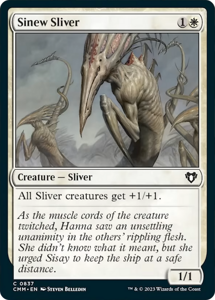 Sinew Sliver [Commander Masters] | Sanctuary Gaming