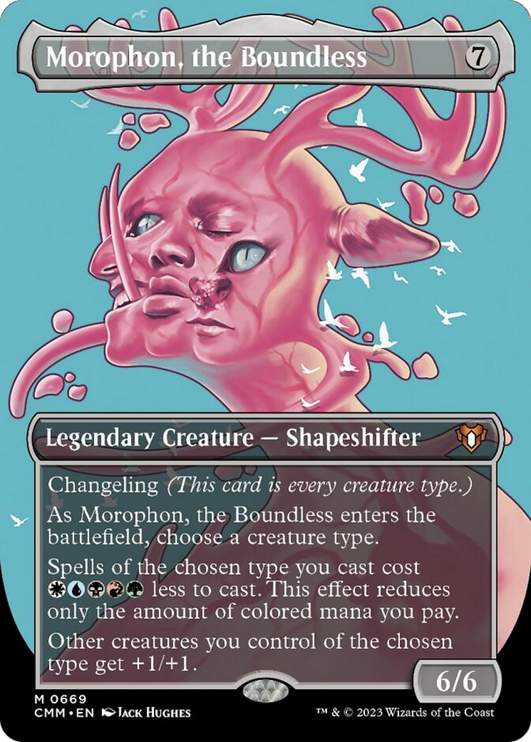 Morophon, the Boundless (Borderless Profile) [Commander Masters] | Sanctuary Gaming