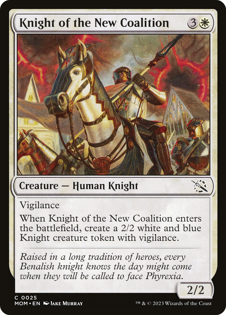 Knight of the New Coalition [March of the Machine] | Sanctuary Gaming