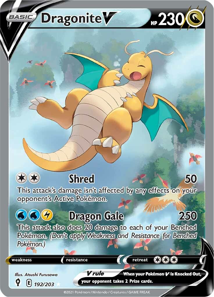 Dragonite V (192/203) [Sword & Shield: Evolving Skies] | Sanctuary Gaming