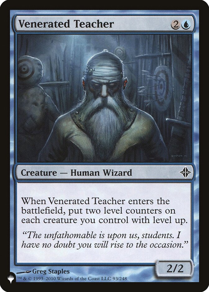 Venerated Teacher [The List] | Sanctuary Gaming