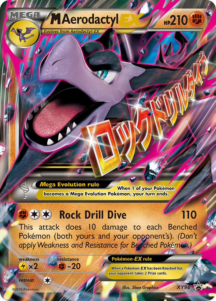 M Aerodactyl EX (XY98) [XY: Black Star Promos] | Sanctuary Gaming