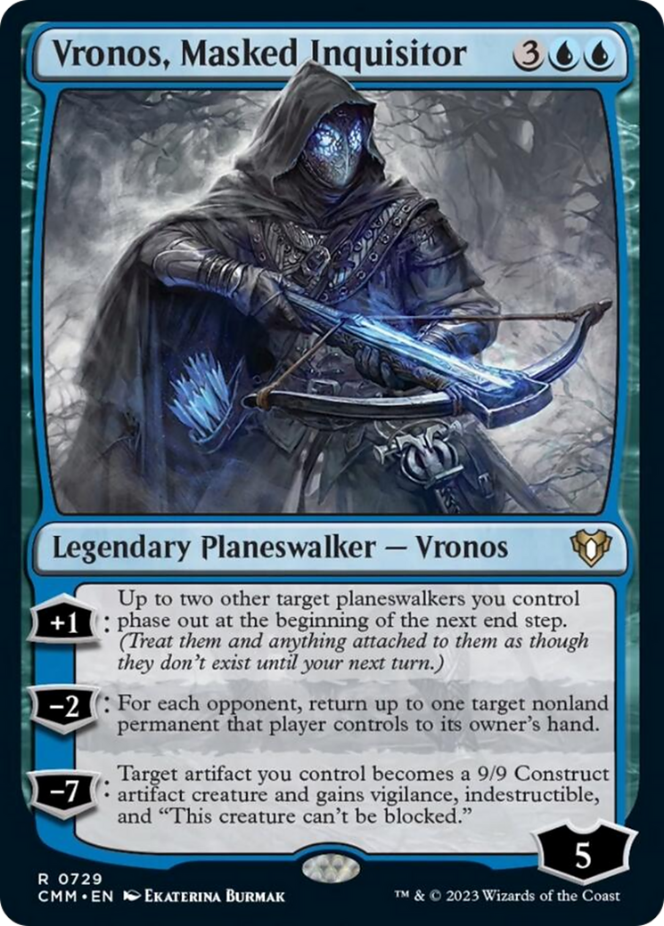 Vronos, Masked Inquisitor [Commander Masters] | Sanctuary Gaming