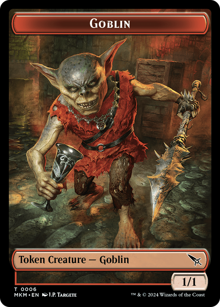 Goblin Token [Murders at Karlov Manor Tokens] | Sanctuary Gaming