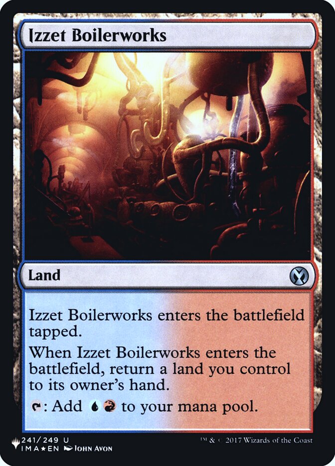 Izzet Boilerworks [Secret Lair: Heads I Win, Tails You Lose] | Sanctuary Gaming