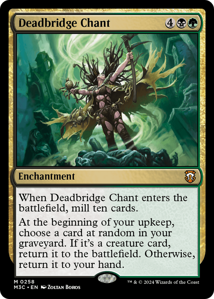 Deadbridge Chant (Ripple Foil) [Modern Horizons 3 Commander] | Sanctuary Gaming