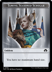 Tamiyo, Seasoned Scholar // Energy Reserve Double-Sided Token [Modern Horizons 3 Tokens] | Sanctuary Gaming