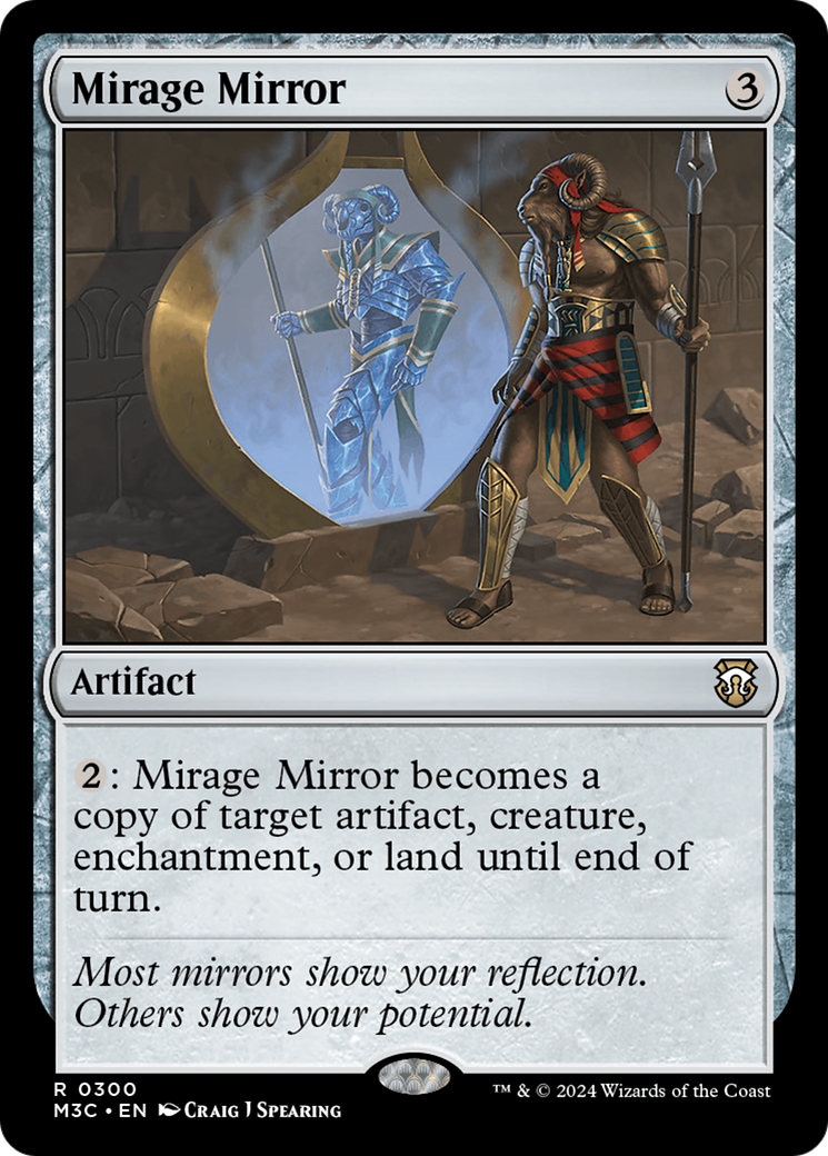 Mirage Mirror (Ripple Foil) [Modern Horizons 3 Commander] | Sanctuary Gaming