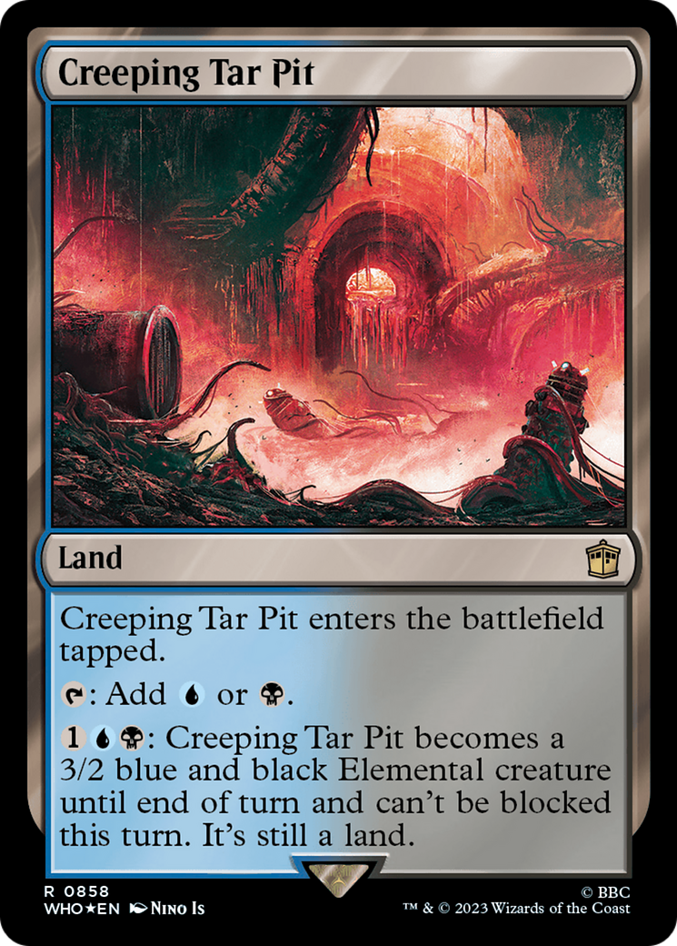 Creeping Tar Pit (Surge Foil) [Doctor Who] | Sanctuary Gaming